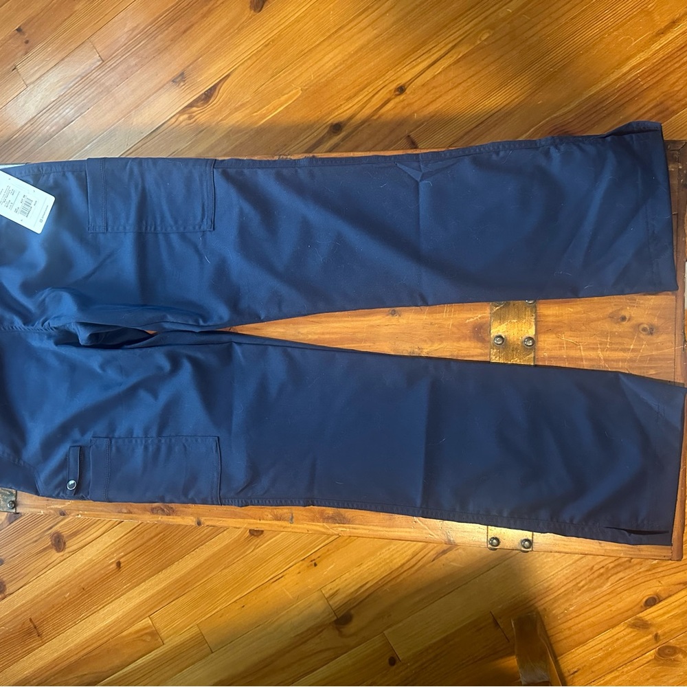 Med Couture Women's Navy Cargo Pants